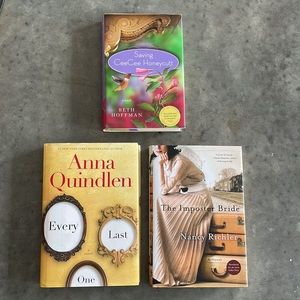 Three Hardcover Books w/ Jackets